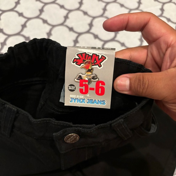 Vintage Jynx Jeans Kids 5-6 Made In USA Y2K Baggy Wide JNCO Skater Rare New - Picture 11 of 14